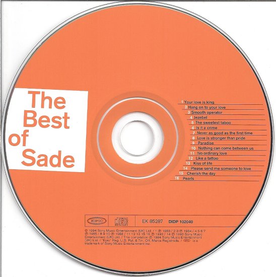 Sade The Best Of  with Cover Art 1994 - Sade The Best Of - CD.jpg