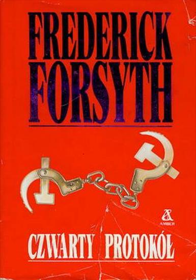 Frederick Forsyth - Czwarty protokół - okładka książki - Amber, 1990 rok.jpg