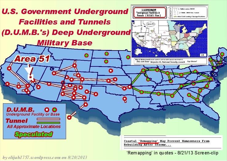 Konspiracje, spiski i Nowy Porządek Świata - TOP SECRET DUMBS Deep Underground Military Bases.jpg