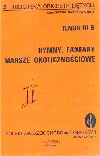 książeczka maszowa hymny i fanfary - tenor 3B - Hymny i Fanfary - tenor 3B - str01.jpg