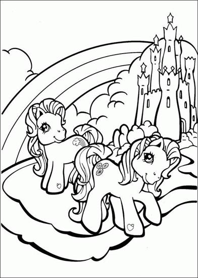 Kucyki pony - Mój kucyk Pony - kolorowanka 108.GIF