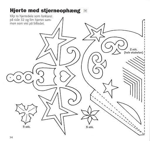 2 juleklip i karton - Nye Juleklip i karton - Claus Johansen 344.jpg