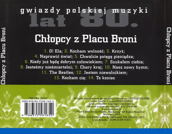 Muzyka okładki - Chłopcy z placu broni 2.jpg